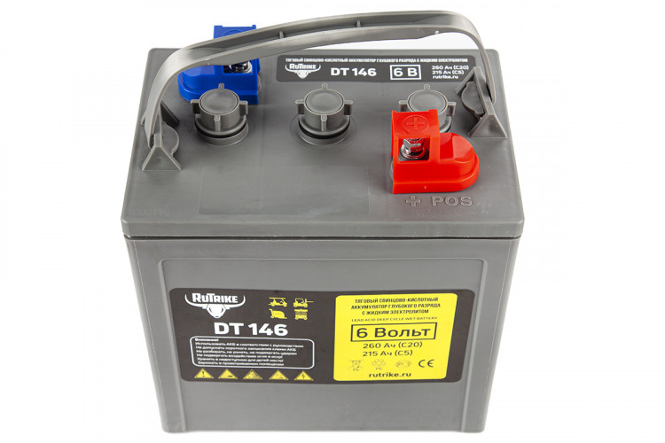 Тяговый аккумулятор RuTrike WET DT146 (T-145) 6V170A/H C3 в Кургане