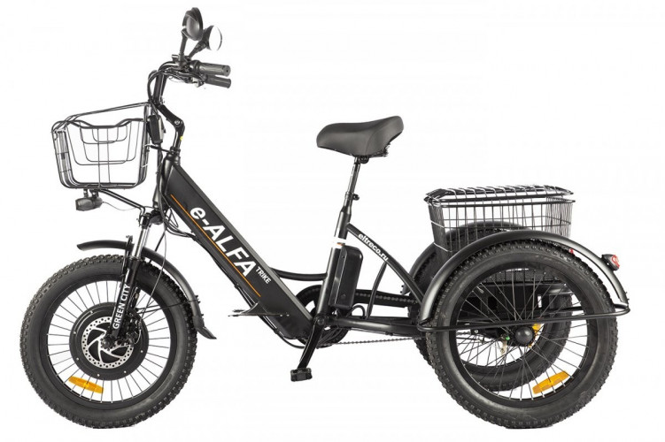 Электрофэтбайк Eltreco Green City e-ALFA Trike в Кургане