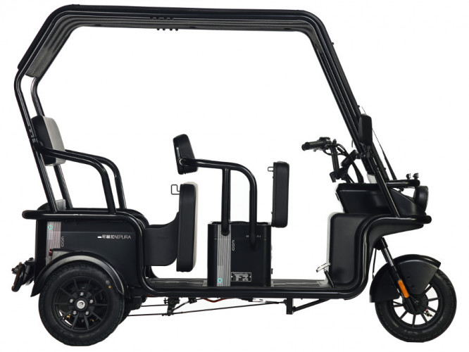 Пассажирский электротрицикл Wanshida NIPLA 570 в Кургане