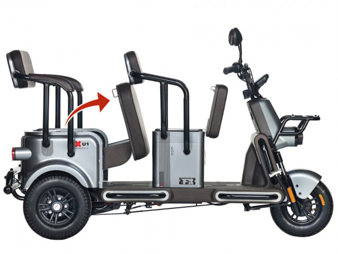 Пассажирский электротрицикл Wanshida U1-X в Кургане