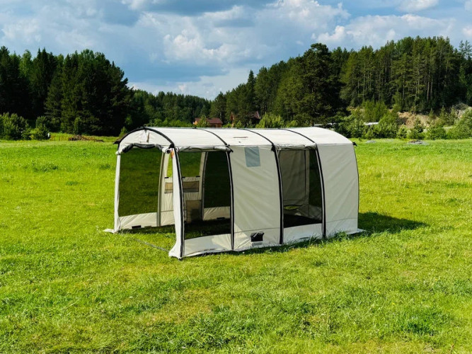 Шатер - Мобильная баня-палатка Морж Shelter XL в Кургане