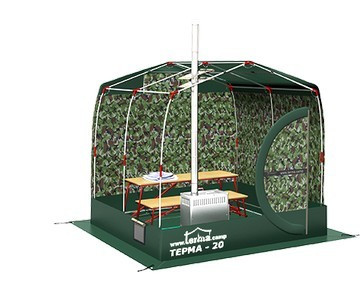 Мобильная баня ТЕРМА-20 в Кургане