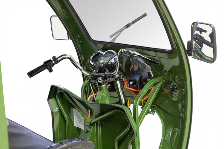 Грузовой электротрицикл Rutrike D4 NEXT КАБИНА 1800 72V1500W в Кургане