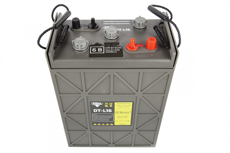 Тяговый аккумулятор RuTrike WET DTL16 (L16H-AC) 6V275A/H C3 в Кургане