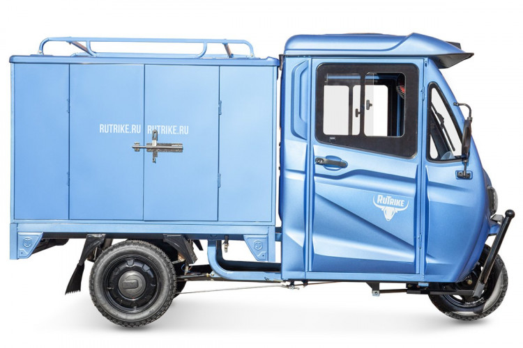 Электротрицикл Rutrike КАРГО Кабина Дуал обогрев 1500 фургон в Кургане