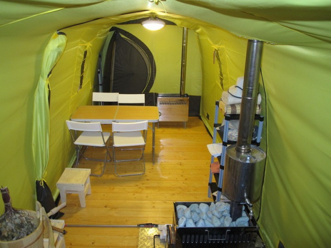 Зимняя палатка Терма-42 в Кургане