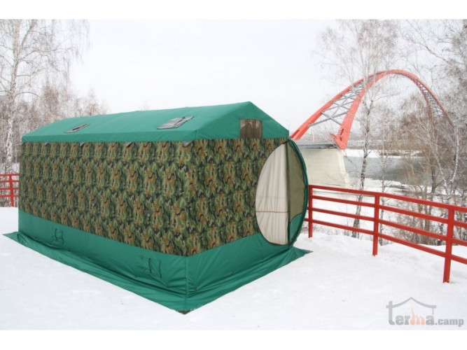 Зимняя палатка Терма-44 в Кургане