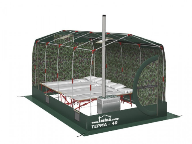 Зимняя палатка Терма-44 в Кургане
