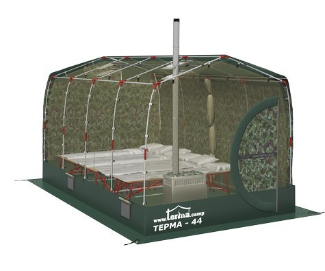 Зимняя палатка Терма-44 в Кургане