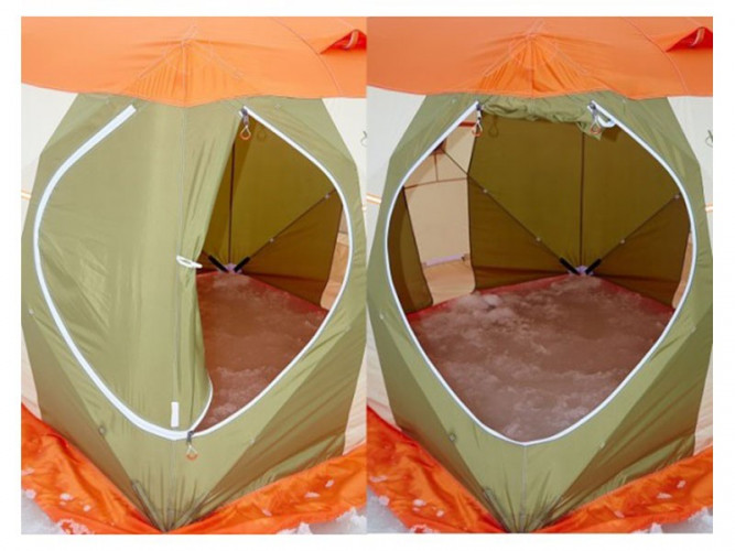 Палатка для рыбалки Нельма Куб 1 в Кургане