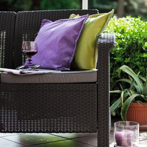 Диван садовый Keter Corfu II Love Seat Max в Кургане