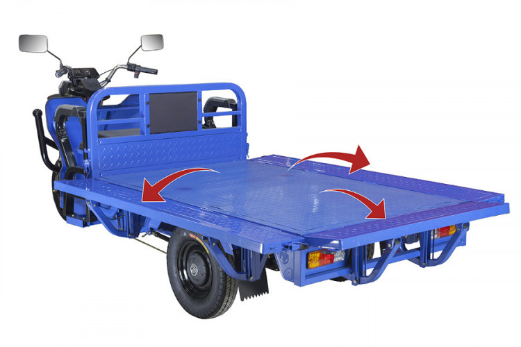 Грузовой электрический трицикл Rutrike Габарит 1700 в Кургане