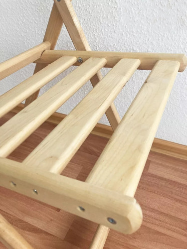 Стул складной деревянный в Кургане