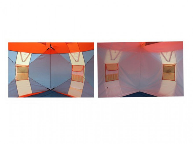 Палатка для рыбалки Нельма Куб 2 Люкс в Кургане