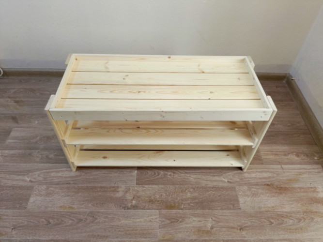 Полка для обуви деревянная в Кургане