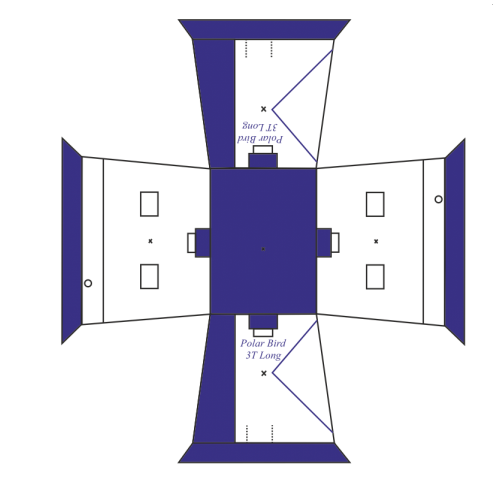 Зимняя палатка Polar Bird 4T Long компакт в Кургане