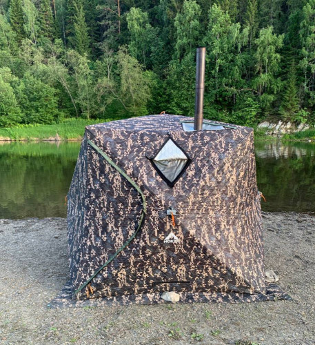 Палатка-Баня МОРЖ КУБ в Кургане