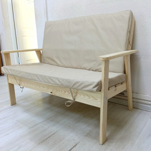 Скамейка садовая деревянная для дачи в Кургане