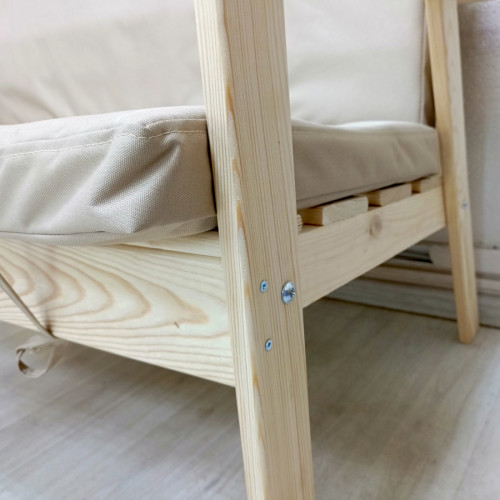 Скамейка садовая деревянная для дачи в Кургане