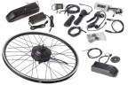 Мотор-колесо Eltreco 48V 350W LCD 26" передний АКБ HL 48V 10А/ч в Кургане