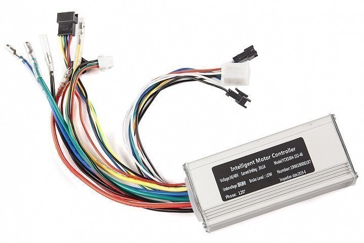 Мотор-колесо Eltreco 48V 350W LCD 26" передний АКБ HL 48V 10А/ч в Кургане