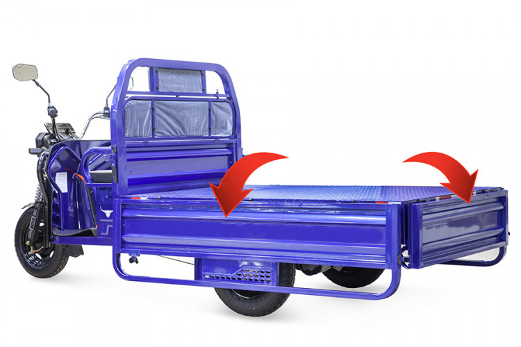 Грузовой электрический трицикл RuTrike D4 1800 60V1200W в Кургане