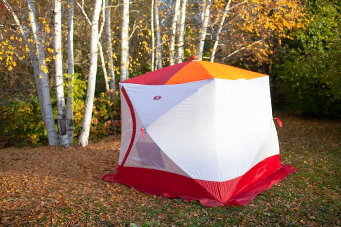 Палатка для рыбалки Медведь КУБ-4 Утепленная в Кургане