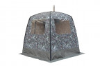 Мобильная баня-палатка МОРЖ c 2-мя окнами камуфляж + накидка в подарок в Кургане