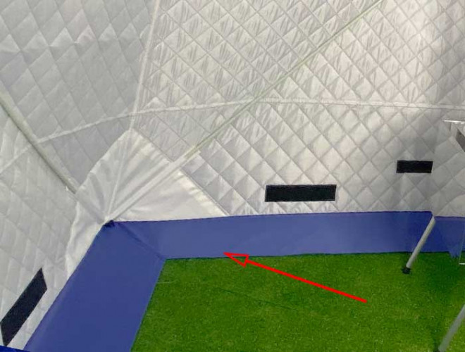 Палатка-Баня МОРЖ КУБ 2 сорт в Кургане