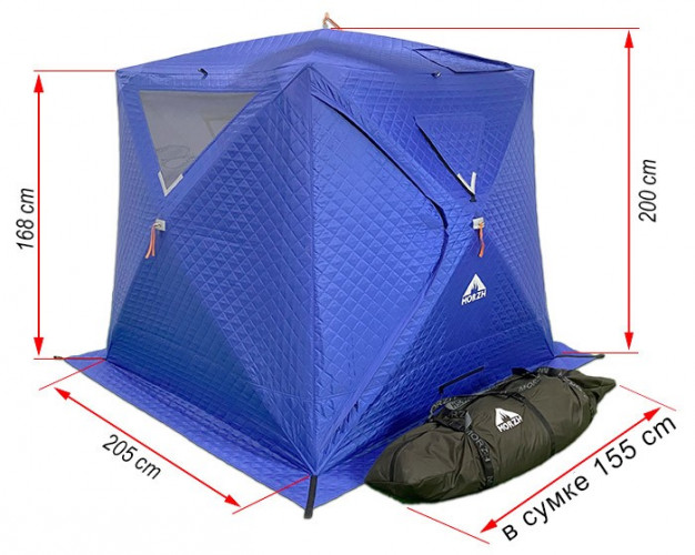 Палатка-Баня МОРЖ КУБ 2 сорт в Кургане