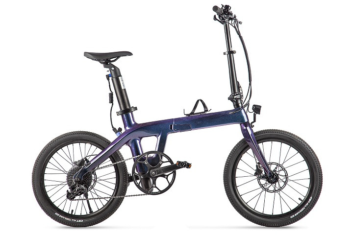 Электровелосипед складной Carbon 20" Sporto в Кургане