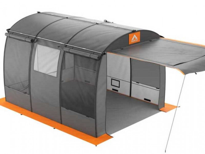 Шатёр - Мобильная баня-палатка Морж Shelter 2 сорт в Кургане