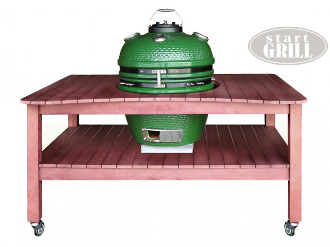 Стол для керамического гриля Start Grill на колесах в Кургане