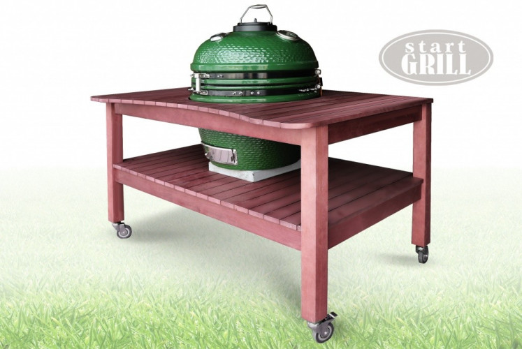 Стол для керамического гриля Start Grill на колесах в Кургане