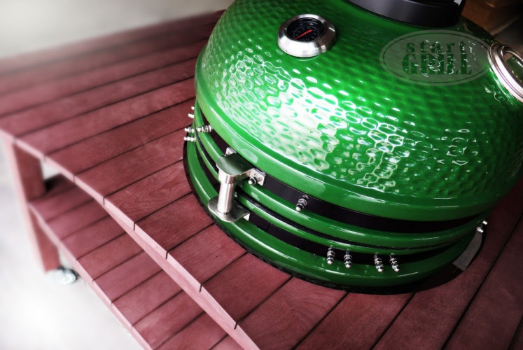 Стол для керамического гриля Start Grill на колесах в Кургане