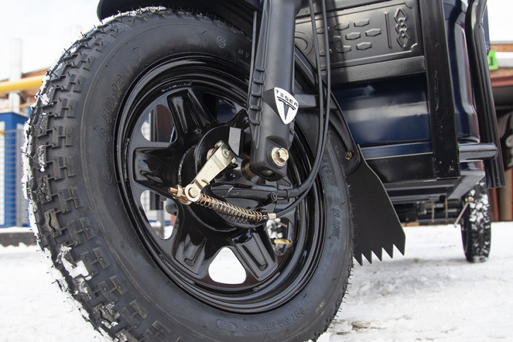 Грузовой электрический трицикл Rutrike D4 КАБИНА 1800 в Кургане