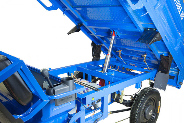 Грузовой электрический трицикл Rutrike D5 1700 гидравлика в Кургане