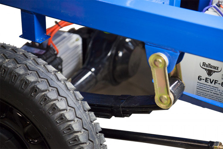 Грузовой электрический трицикл Rutrike D5 1700 гидравлика в Кургане