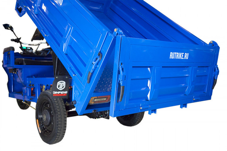 Грузовой электрический трицикл Rutrike D5 1700 гидравлика в Кургане